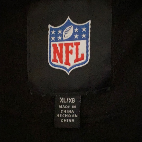 CAROLINA PANTHERS Zip Hoodie Sweatshirt - Picture 5 of 6